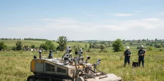 Advanced drones and robots accelerate landmine clearance in Ukraine Advanced drones and robots accelerate landmine clearance in Ukraine